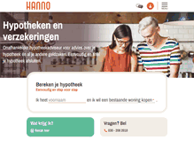 Tablet Screenshot of hanno.nl